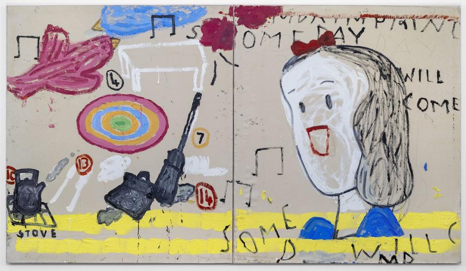 Photo credit: © Rose Wylie, courtesy the artist and David Zwirner