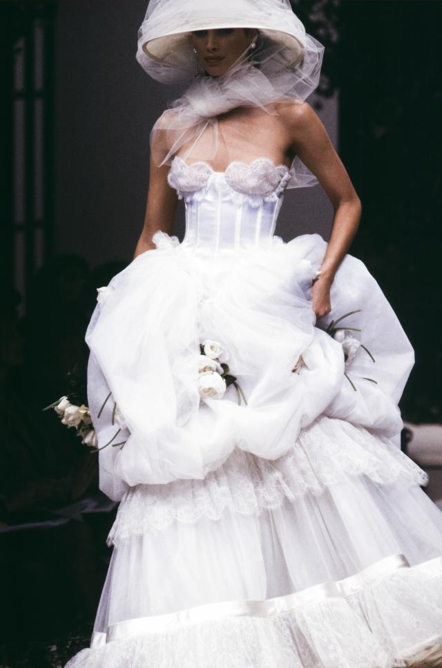 Daily Cup of Couture: Dramatic Dior Couture Wedding Gown