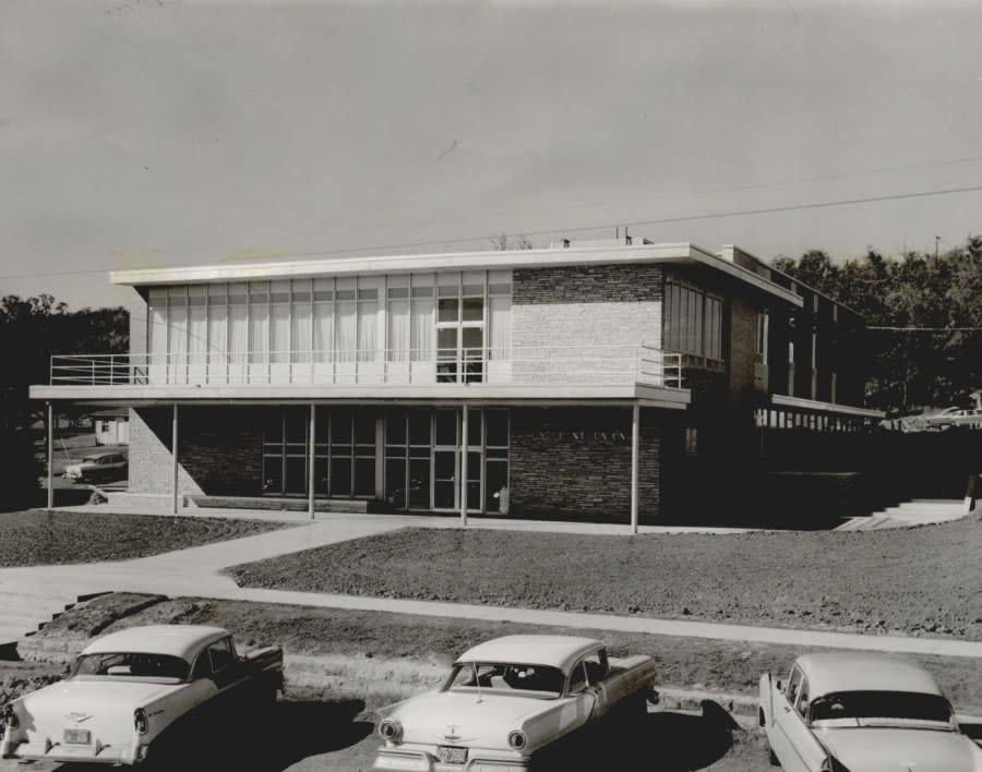 Student Union at Eastern Oklahoma State College, 1957.