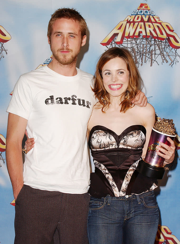 Ryan Gosling and Rachel McAdams