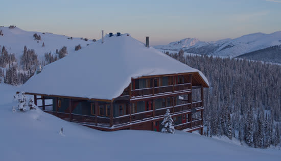 <b>WHERE</b> <a href="http://purcellmountainlodge.com/" rel="nofollow noopener" target="_blank" data-ylk="slk:Purcell Mountain Lodge;elm:context_link;itc:0;sec:content-canvas" class="link ">Purcell Mountain Lodge</a>: On the slopes of Bald Mountain, in the Canadian Rockies. <br><br><b>ALTITUDE</b> 7,200 feet <br><br><b>THE ASCENT</b> The Lodge is only accessible via a 15-minute helicopter ride from the mountain town of Golden, BC. <br><br><b>PRICE</b> As you can’t exactly pop in and out as you please, basic lodge reservations are for a minimum of three nights and 12 people - at $825 per person.