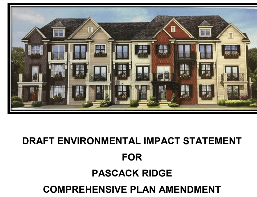 Pascack Ridge draft environmental impact statement at http://www.ramapo.org/page/building-planning-and-zoning-25.html