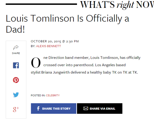 Louis Tomlinson  Official Website