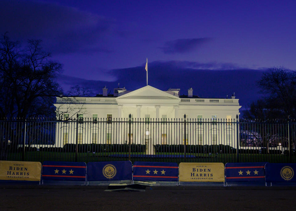 Inside security zone by the White House.<span class="copyright">Dina Litovsky for TIME</span>