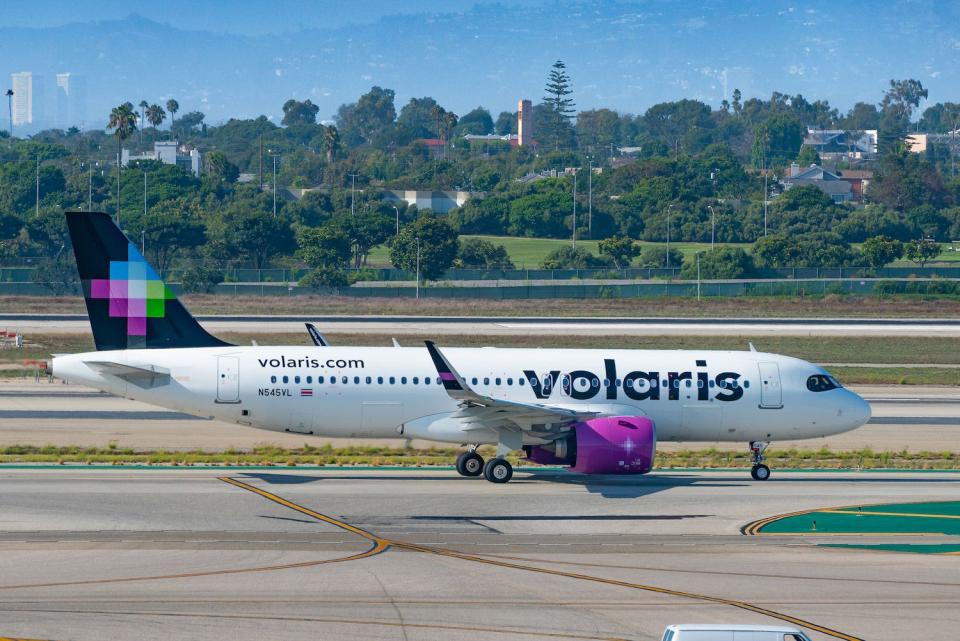 Ein Flugzeug der der Volaris Airline (Symbolfoto).  - Copyright: AaronP/Bauer-Griffin/GC Images