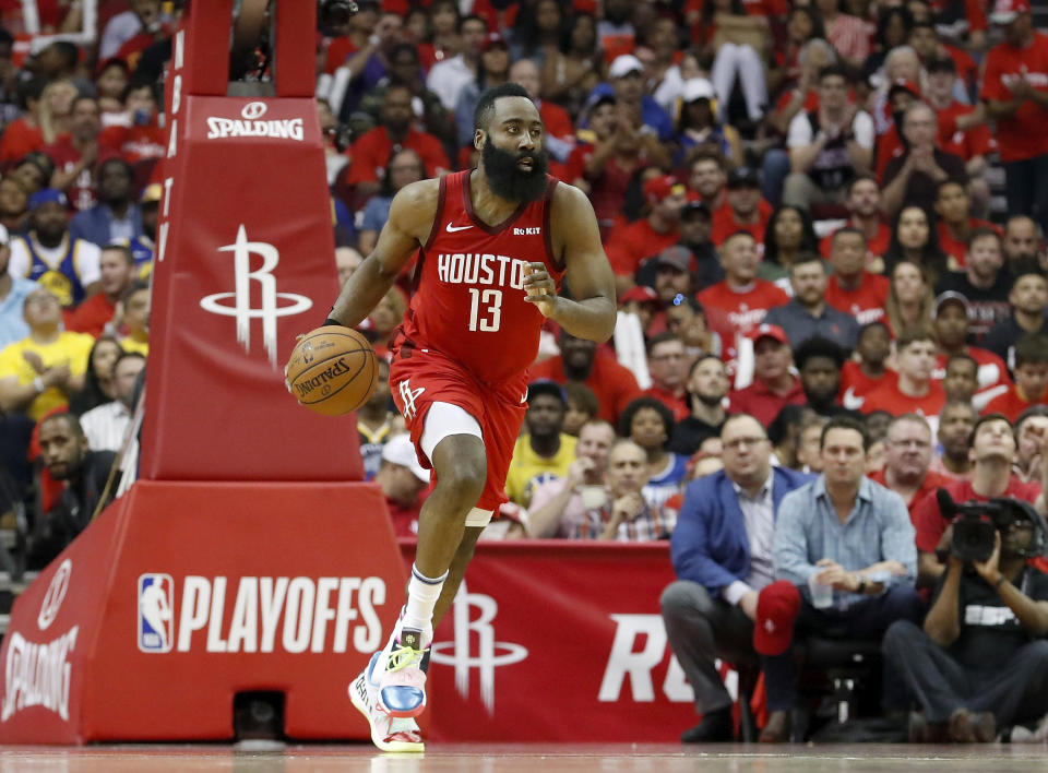 James Harden (Photo by Tim Warner/Getty Images)