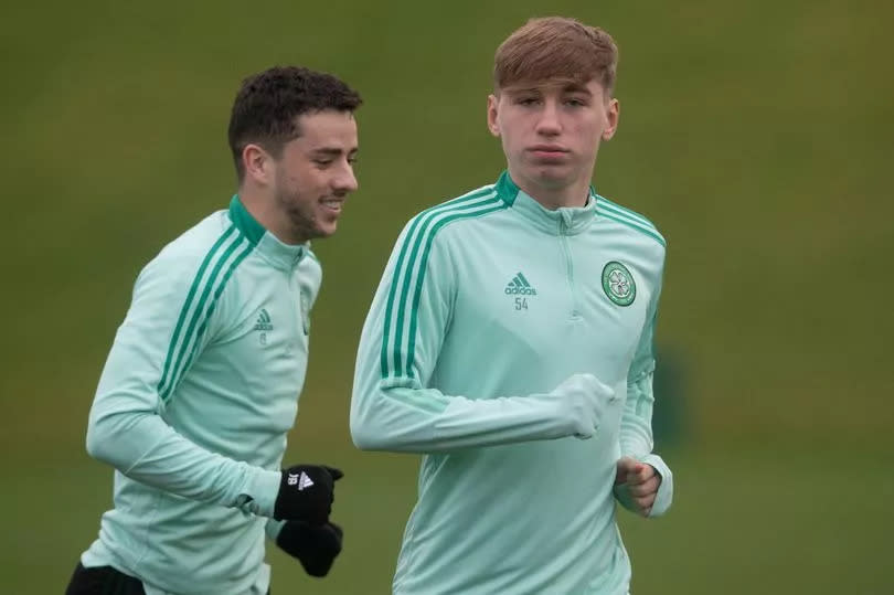 Celtic starlet Adam Montgomery