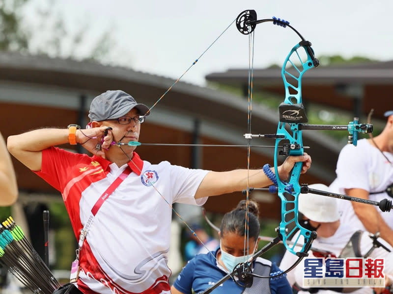 港隊射箭代表危家銓首戰殘奧。「香港殘疾人奧委會暨傷殘人士體育協會」FB圖片