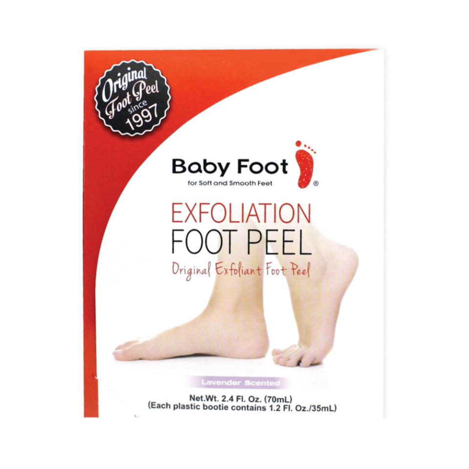 The powerful Baby Foot formula also includes a blend os 17 natural extracts to moisturize and nourish skin in the process. (Photo: Ulta)
