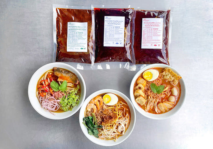 Trupaste makes easy-to-cook, authentic tasting soup pastes such as for Penang style 'asam laksa', prawn mee and curry mee. – Pictures courtesy of Trupaste