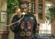 <div class="caption-credit">Photo by: Billcosby.com</div>"He was this kind of fearless man who wore these bright, bold colors—as a doctor! You know, that was something was was new and unique," noted style expert Lloyd Boston in <a href="http://www.tvland.com/shows/bill-cosby-show" rel="nofollow noopener" target="_blank" data-ylk="slk:TV Land's video;elm:context_link;itc:0;sec:content-canvas" class="link ">TV Land's video</a> on the sweaters. <br>