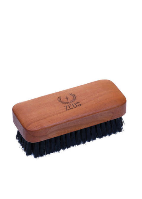 Zeus Bear Pear Wood Boar Bristle Beard Brush