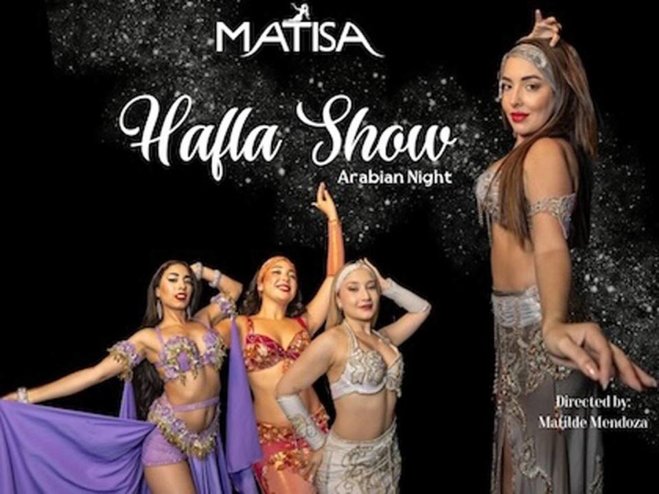 Matisa Hafla Show y la danza del Medio Oriente en el Teatro Trail. Hector Escalona/Cortesía