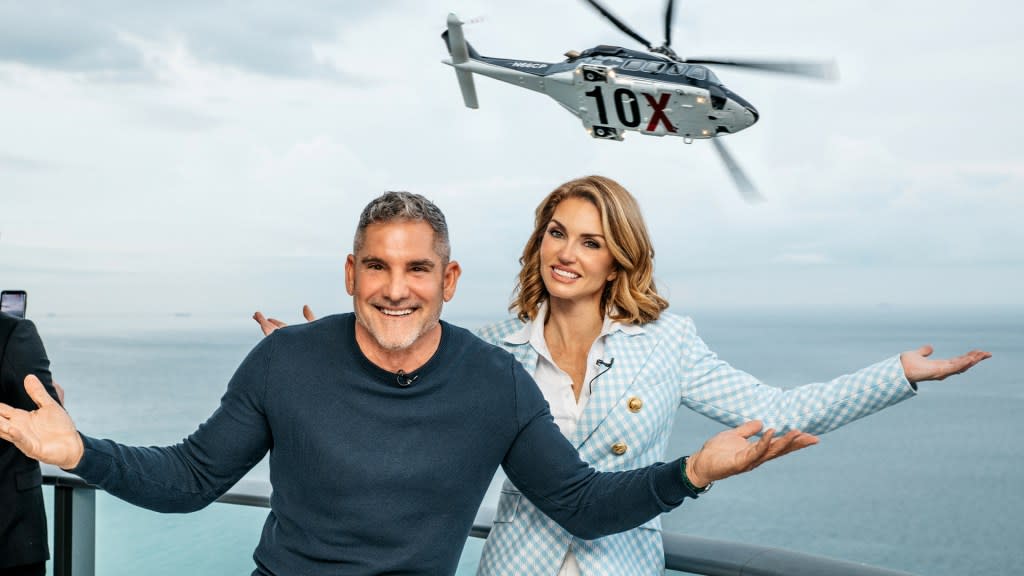 Grant and his wife, Elena Cardone. Grant Cardone Enterprises