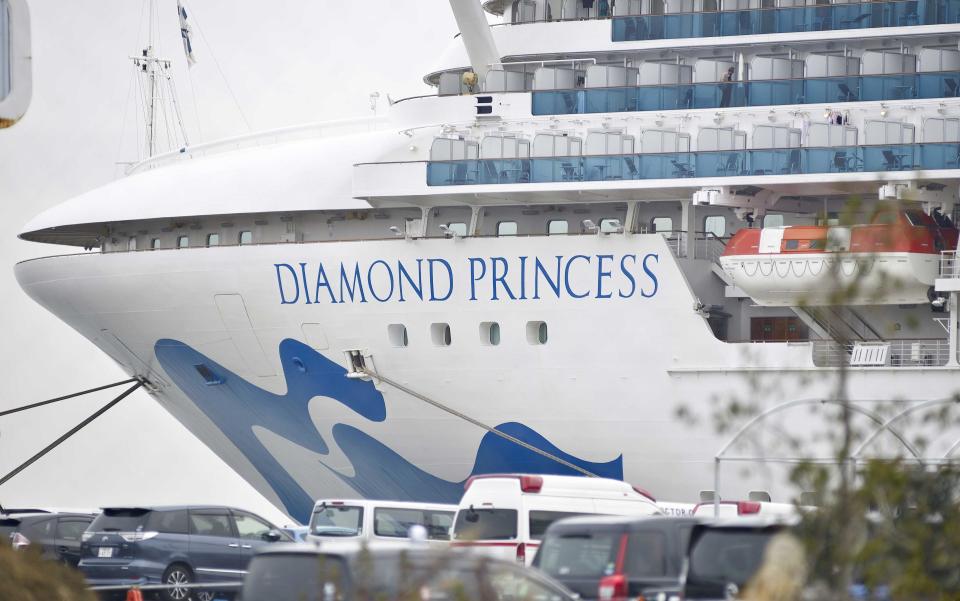 Diamond Princess in quarantine - Getty