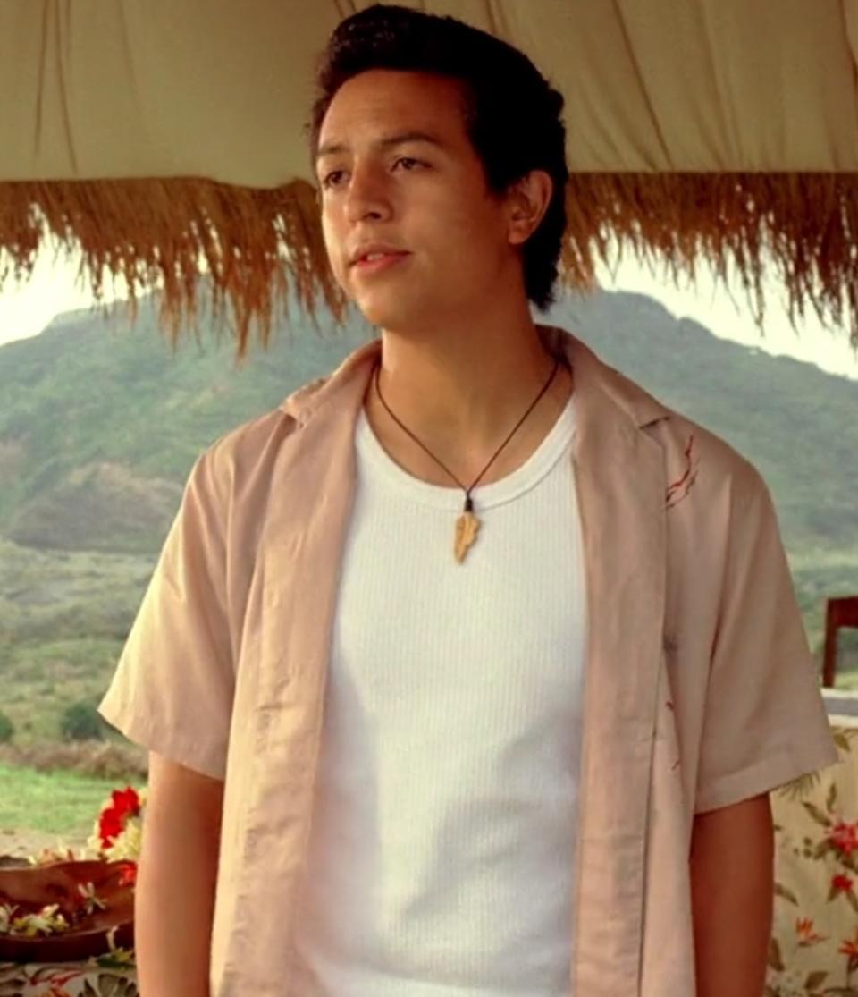 Brandon Baker as character Johnny Kapahala talks to his grandfather in the 2007 Disney Channel Original Movie, "Johnny Kapahala: Back on Board"