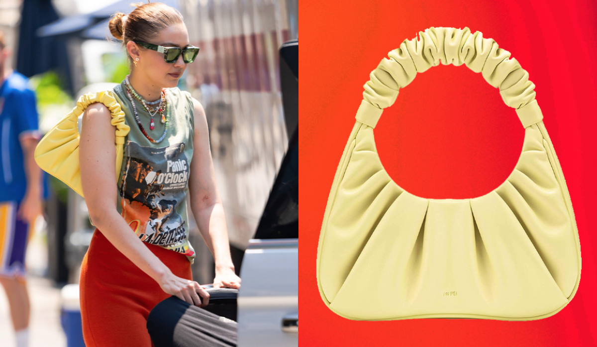 Grab the vegan JW Pei Gabbi bag Gigi Hadid, Hailey Bieber love