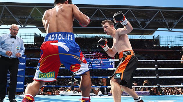 Horn and Pacquiao. Image: Getty