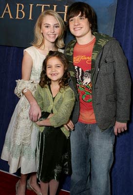 AnnaSophia Robb , Bailee Madison and Josh Hutcherson at the Hollywood premiere of Walt Disney Pictures' Bridge to Terabithia
