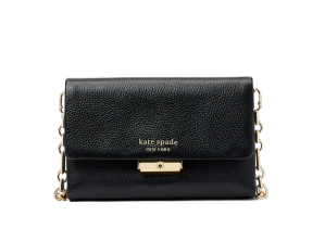 kate spade new york carlisle leather wallet on chain