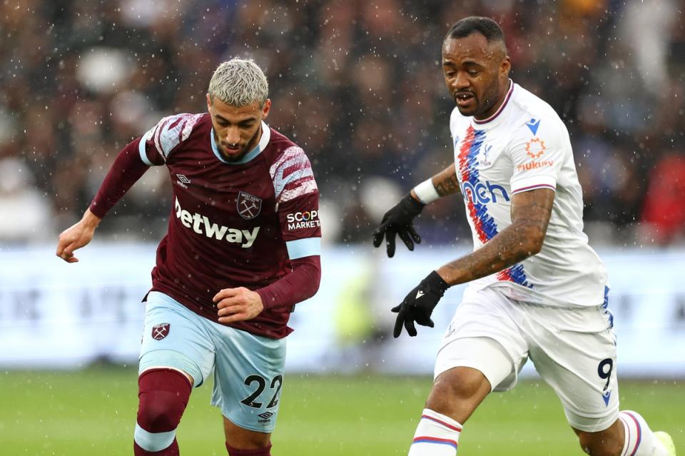 West Ham and Crystal Palace are both battling relegation as the Premier League resumes this weekend  (Getty Images)