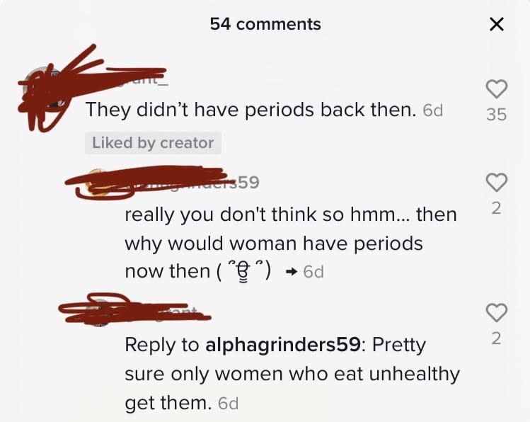 person who doesn't understand woman's anatomy