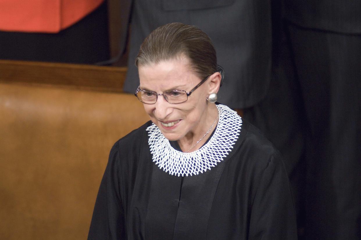 Ruth Bader Ginsburg underwent a pulmonary lobectomy to remove malignant nodules. (Photo: Getty Images)