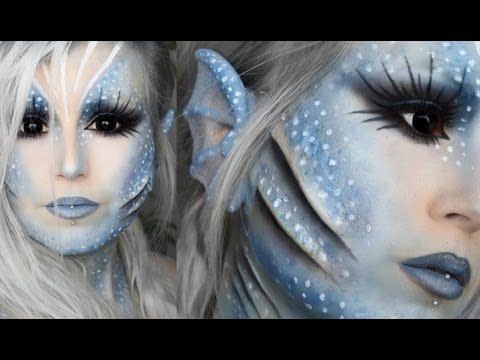 6) Sea Siren Makeup Tutorial