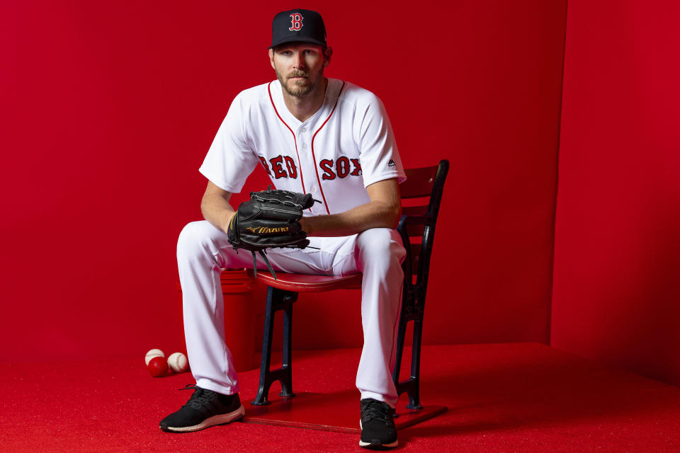 Chris Sale and the Red Sox may be together for another five years. (Photo by Billie Weiss/Boston Red Sox/Getty Images)