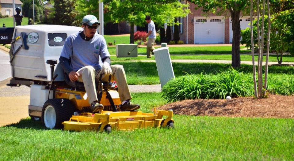 A Uber-like app for lawn mowing and landscaping launched this month in Columbus, Georgia. Co-founders say the service will make it easier for landscaping companies and their customers to connect.