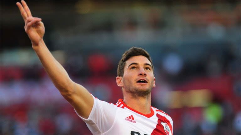 Lucas Alario marcó 41 goles en 81 partidos con la camiseta de River