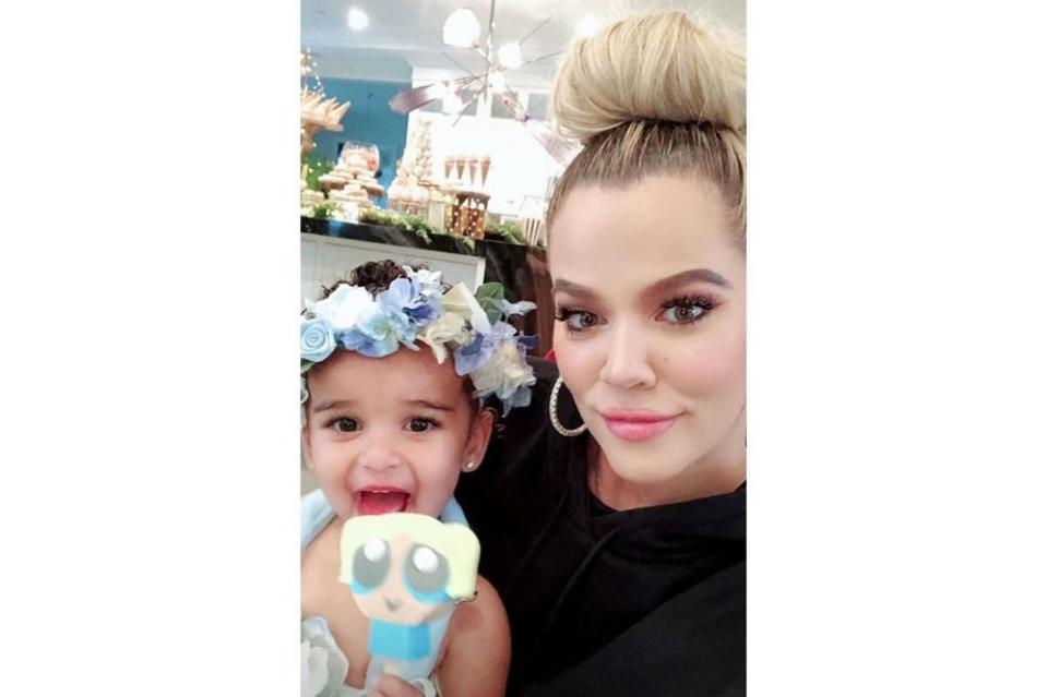 Khloé and Dream Kardashian