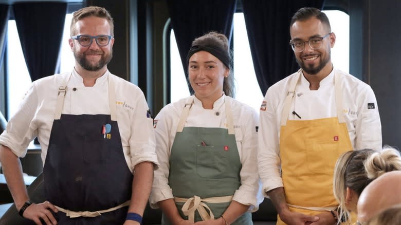 The three Top Chef finalists