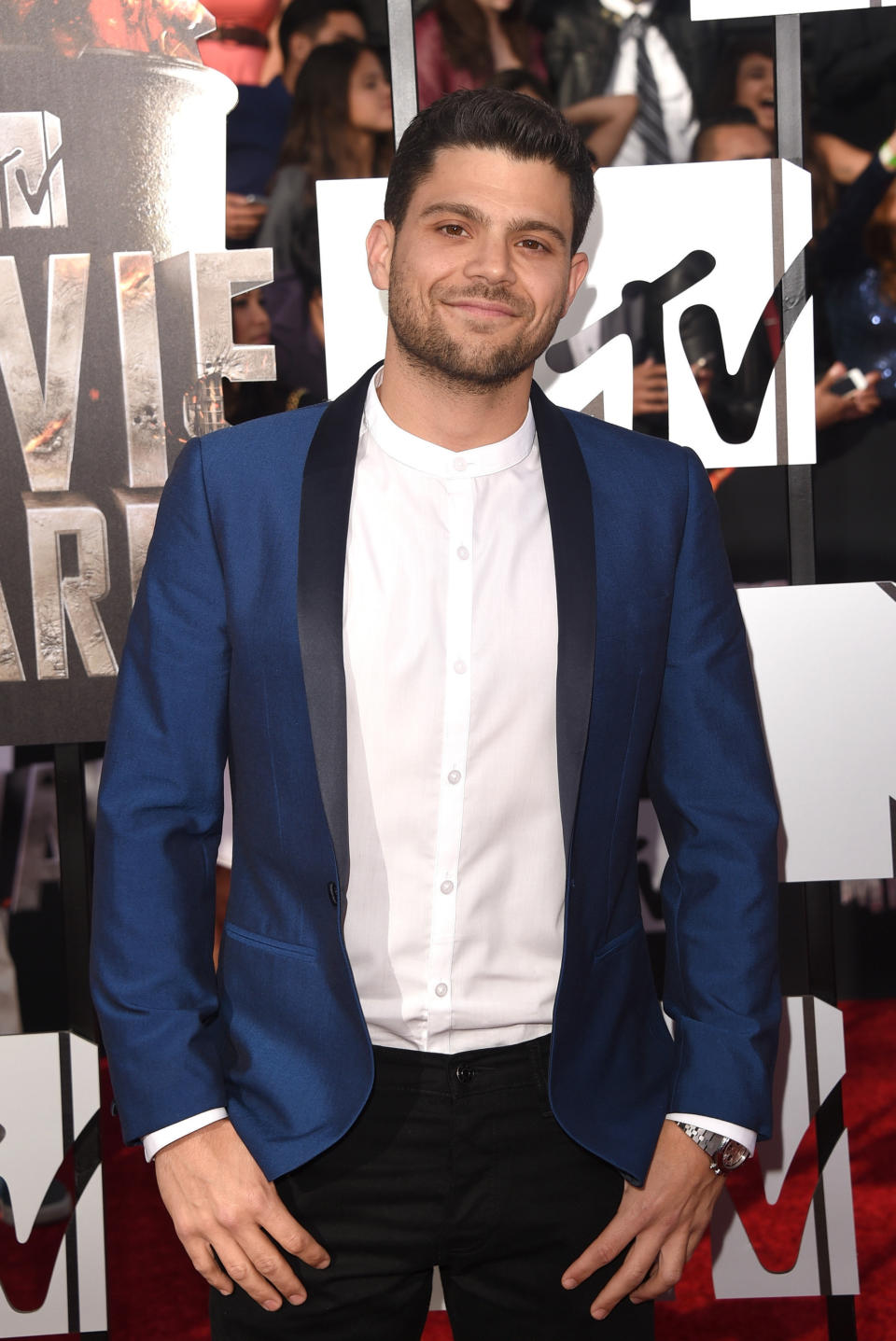 Ferrara attends the 2014 MTV Movie Awards at Nokia Theatre L.A. Live on April 13, 2014 in Los Angeles, California.