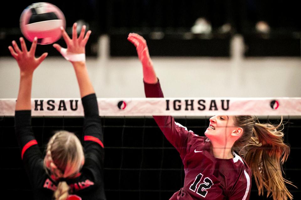 Dowling Catholic's Mackenzie Dean was a wrecking crew of her own in the first week of high school volleyball.