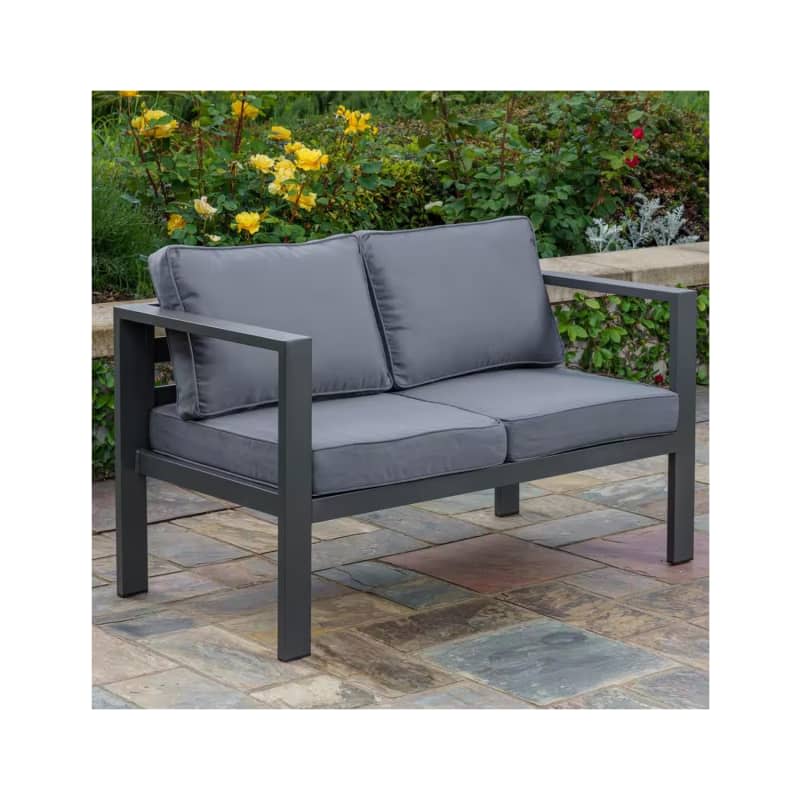 Home Decorators Collection Aluminum Outdoor Loveseat