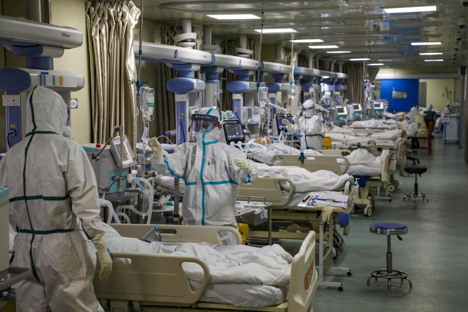 wuhan hospital coronavirus icu patients