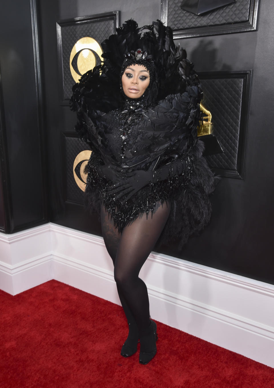 LOS ANGELES - FEBRUARY 5: Blac Chyna arrives at THE 65TH ANNUAL GRAMMY AWARDS, broadcasting live Sunday, February 5, 2023 (8:00-11:30 PM, LIVE ET/5:00-8:30 PM, LIVE PT) on the CBS Television Network, and available to stream live and on demand on Paramount+*. (Photo by Stewart Cook/CBS via Getty Images)