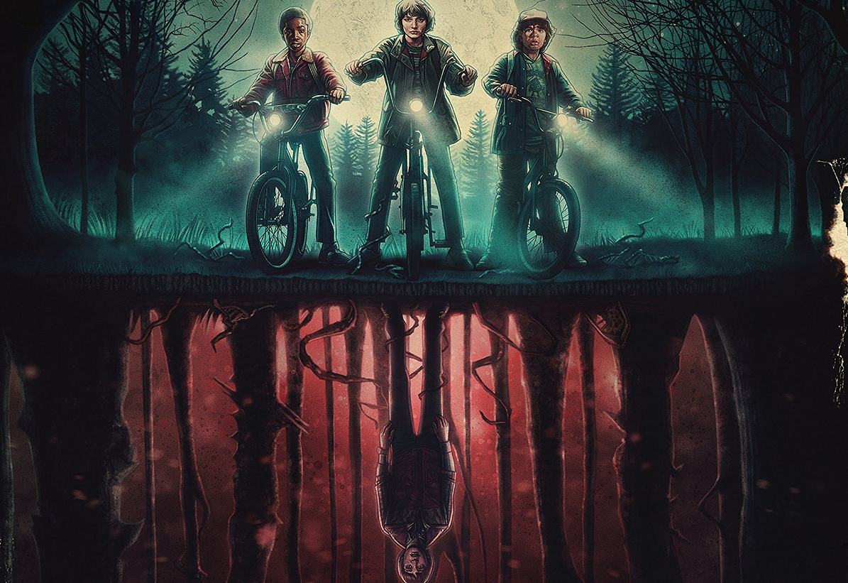 <span class="caption">L'affiche de la saison 3 de _Stranger Things_. </span> <span class="attribution"><span class="source">Netflix</span></span>