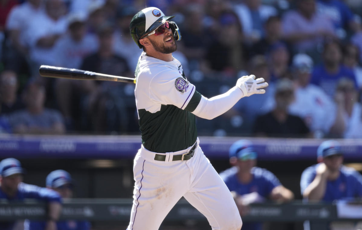 Kris Bryant hits the ground running in first action with Colorado