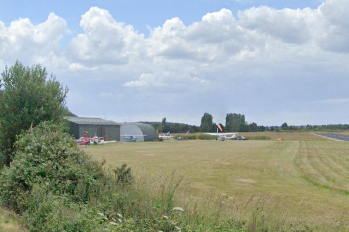 A plane has crashed at North Cove airfield <i>(Image: Google Maps)</i>