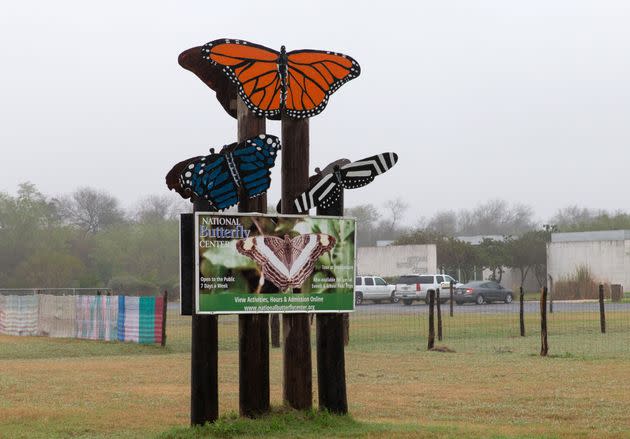 The National Butterfly Center in Mission, Texas, is north of the Rio Grande, which forms a border with Mexico. (Photo: SUZANNE CORDEIRO via Getty Images)