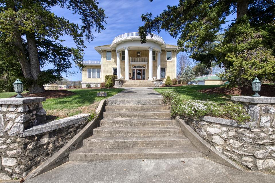 “It is one of the most prestigious homes, and even though it is in the city, it is a double lot on 1.49 acres. It could have a spectacular garden,” said real estate agent Kim Trent. Fountain City, March 21, 2023