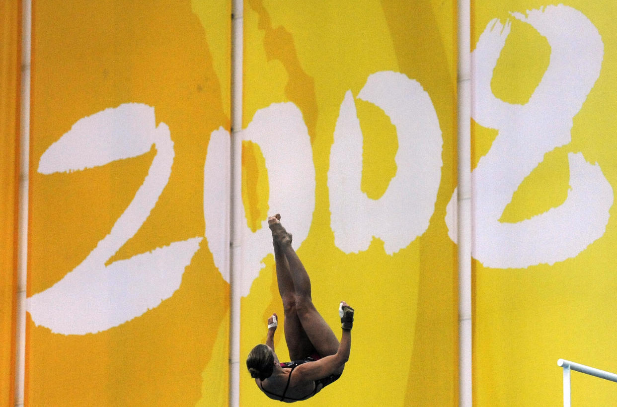 US diver Laura Wilkinson of the US dives