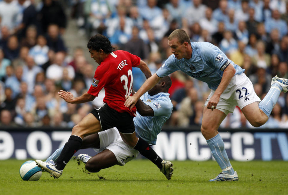 <p> Arguably the greatest No.32 in the history of the Premier League, Carlos Tevez wore the jersey for West Ham and both Manchester United and Manchester City. </p> <p> He also wore the number for Boca Juniors a couple of seasons and Shanghai Greenland Shenhua. He&apos;s not tied to the number like some players &#x2013; but he&apos;s certainly the one most of us think of.&#xA0; </p> <p> Right, we&apos;re going to have to start skipping digits, now&#x2026; </p>