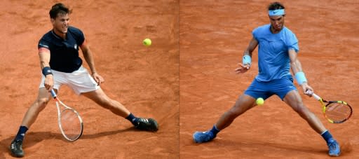 Final frontier: Dominic Thiem and Rafael Nadal