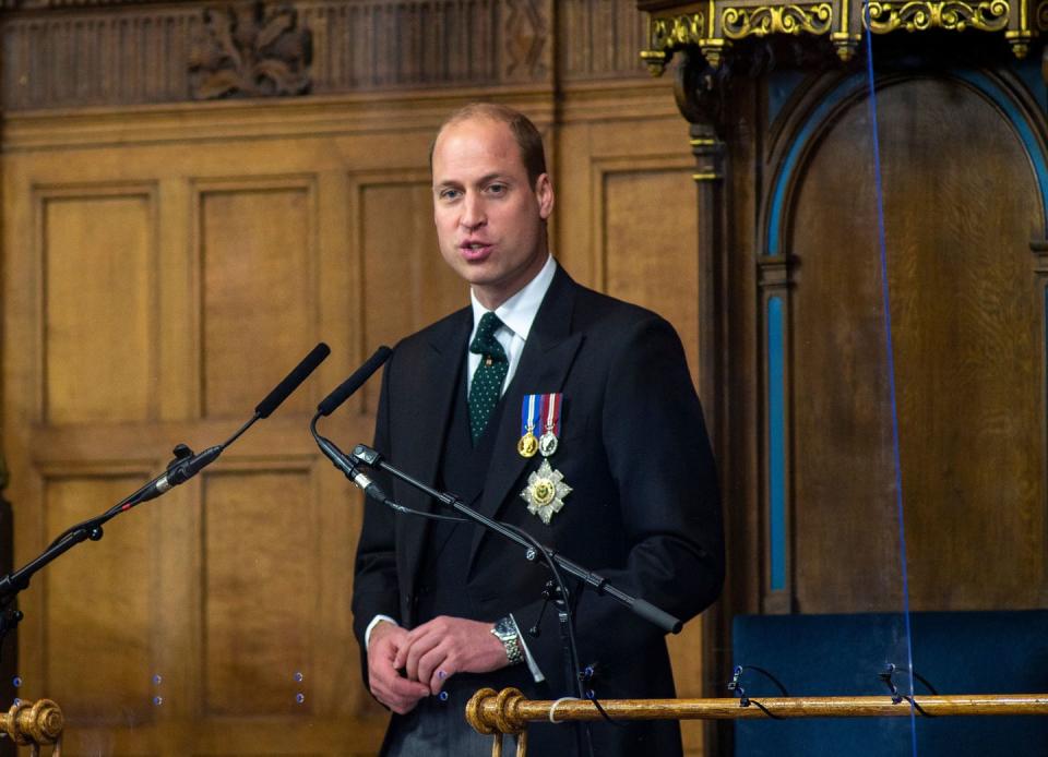 Prince William Met with Emergency Responders During His 2021 Tour of Scotland