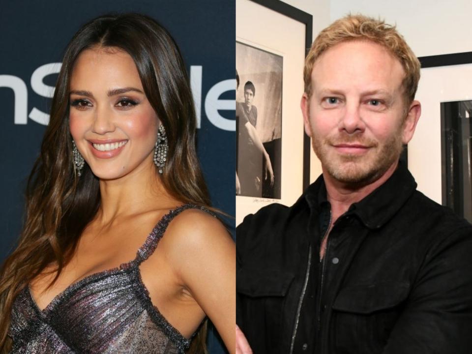 Jessica Alba and Ian Ziering at events in early 2020Jean-Baptiste Lacroix/Araya Diaz/Getty Images