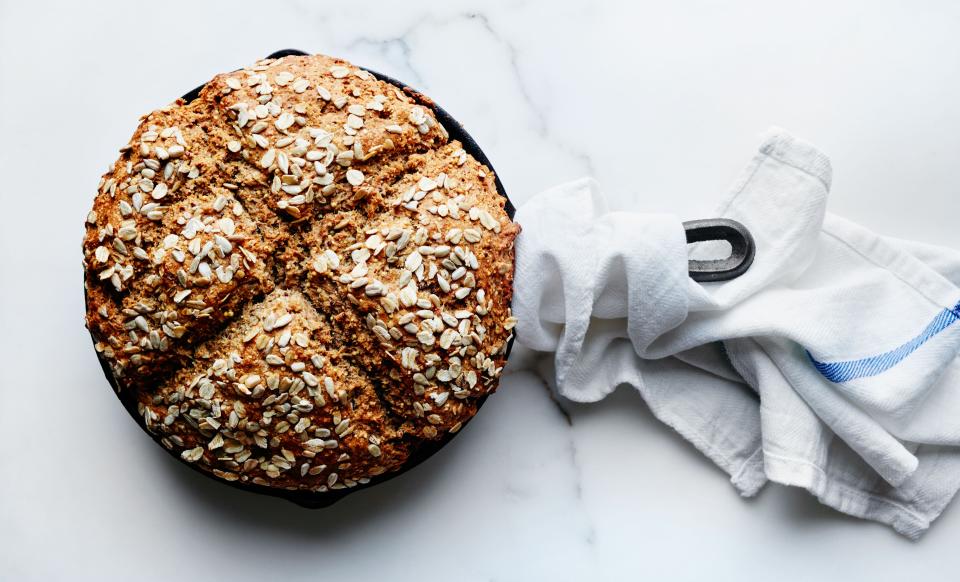 Seeded Whole Grain Soda Bread