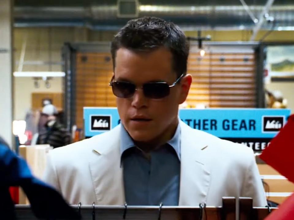 Matt Damon in "Ocean's Thirteen" (2007).